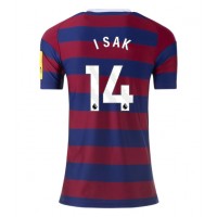 Maglia Calcio Newcastle United Alexander Isak #14 Terza Divisa Donna 2024-25 Manica Corta